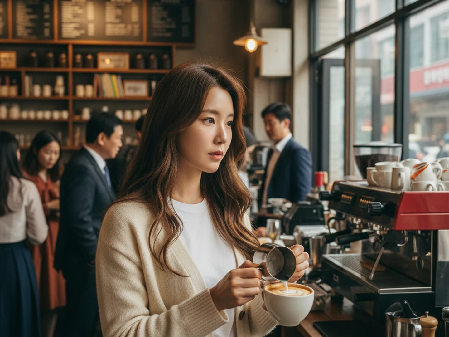 한소희, 카페 알바 목격담 공개03